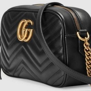 Gucci marmont matelasse crossbody purse